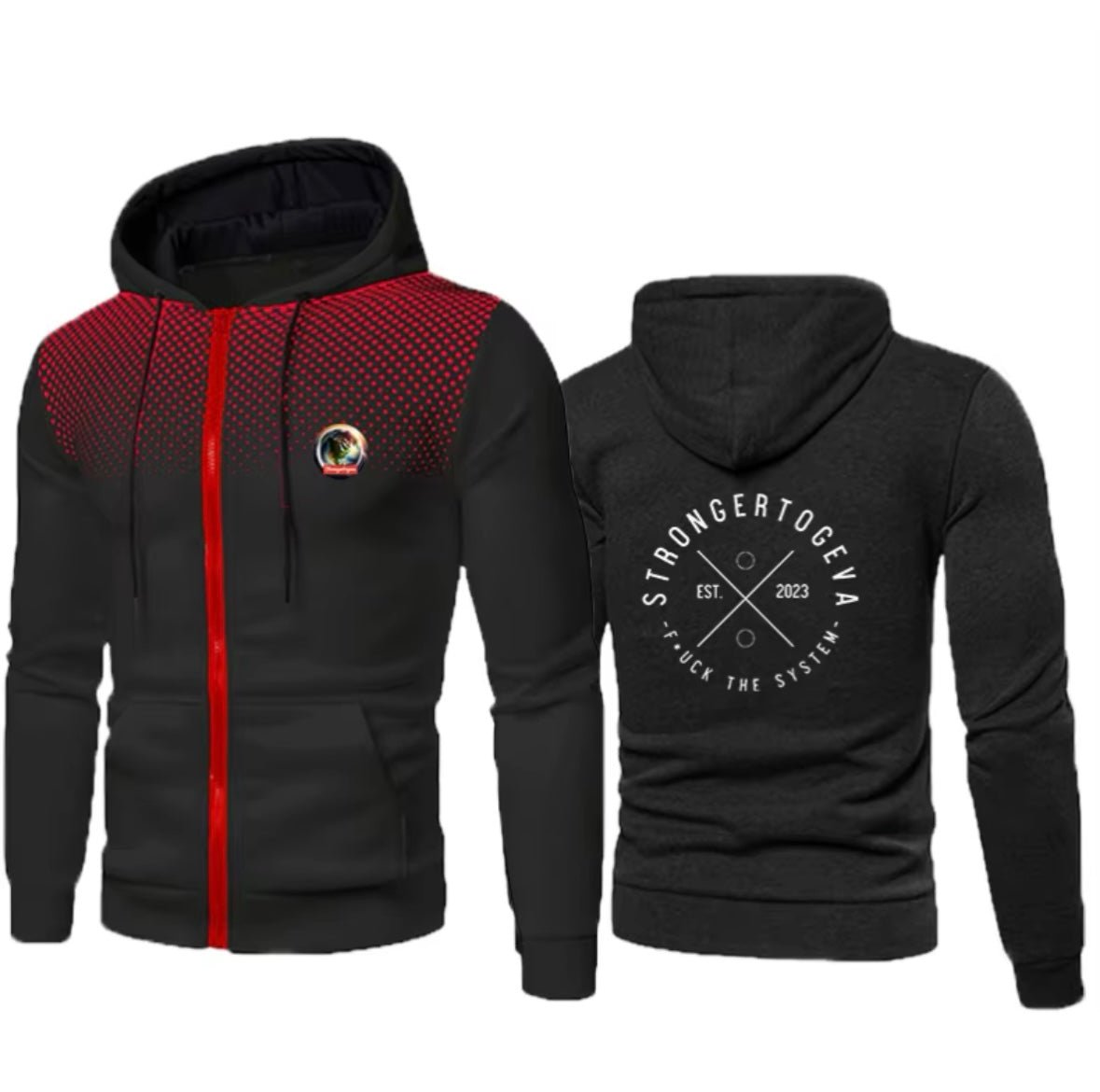 Full zip hooded (togeva} - Strongertogeva